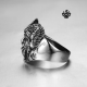 Silver Zeus ring Cool stainless steel band movie replica 